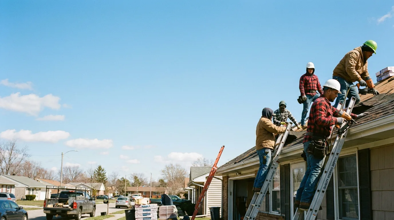 Roofing in Muscatine, IA near me